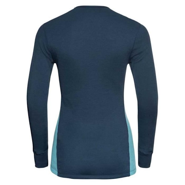 ACTIVE WARM ECO funktionellt underklädesset - Odlo - Dam - Blå - 100% polyester (återvunnen) Blå vinge kricka / revvatten M