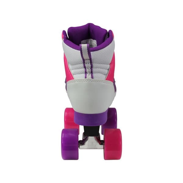Rollers dam Nano Quad - neon vit/rosa/lila Neonvit/rosa/lila 37