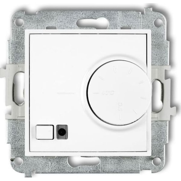 Thermostat för inomhusbruk Karlik - MRT-2 - MINI Elektronisk temperaturregulator med luftsensor, vit