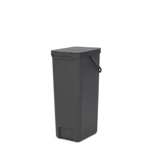 Sort & Go Sorteringskärl - BRABANTIA - 40 L - Grå Grå