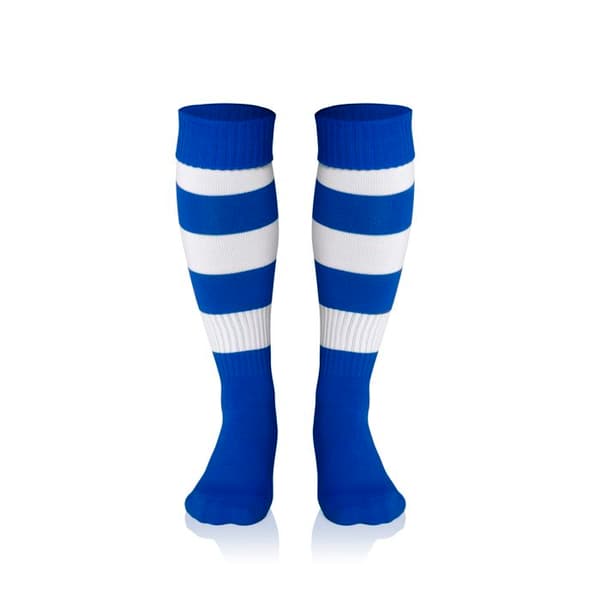 5 par sockor barn Acerbis Kungsblå/vit 30/34