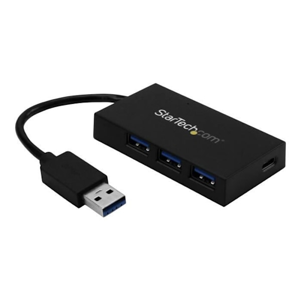 StarTech.com USB 3.0 Hub - 4 portar - USB A till 3x USB-A 1x USB-C - USB Type-C Hub - USB Hub (HB30A3A1CFB)