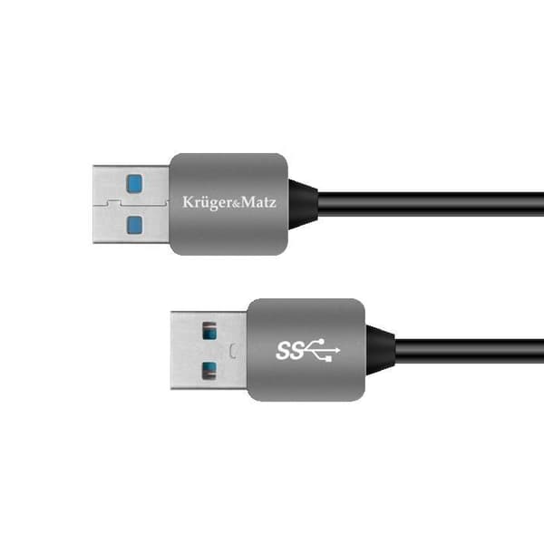 USB 3.0-kabel Kruger&Matz | Hane - Hane | 1,0 m