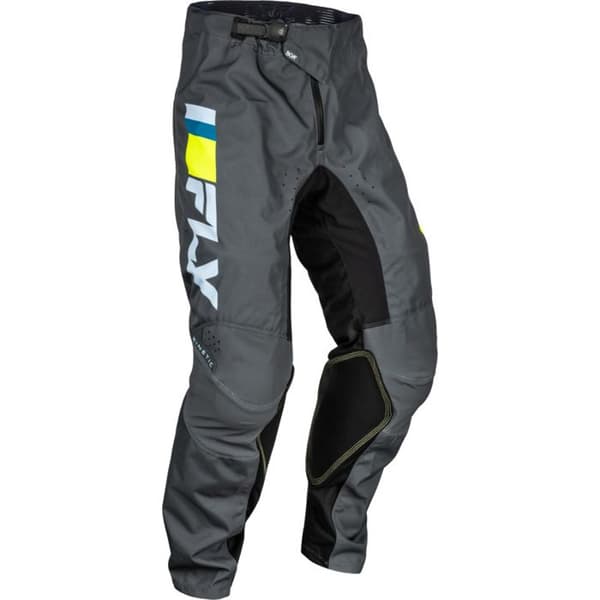 Fly Racing Kinetic motocrossbyxor Pris grå 30