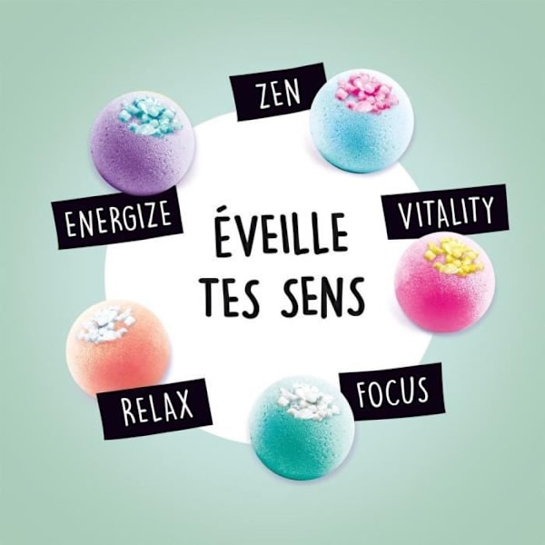 CANAL TOYS - So DIY - Kit för att skapa 3 brusande badbollar - Aromaterapi - So Bomb - Bath Bomb 3 Pack - BBD 039 Flerfärgad