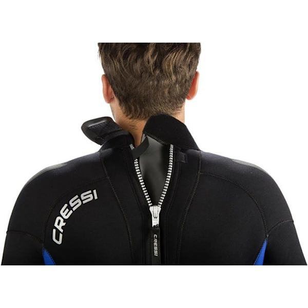 Cressi dykardräkt - XLR106424 Svart/Blå/Grå jag