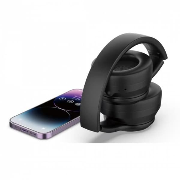 Bluetooth-hörlurar - Devia - Kinton V2 - Trådlös - Svart - 24h Batteritid Svart