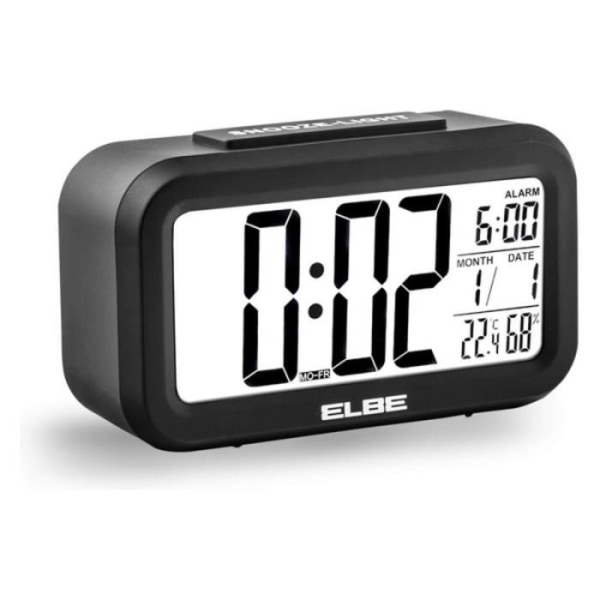 Klockradio ELBE RD668N Svart LCD 4,4"