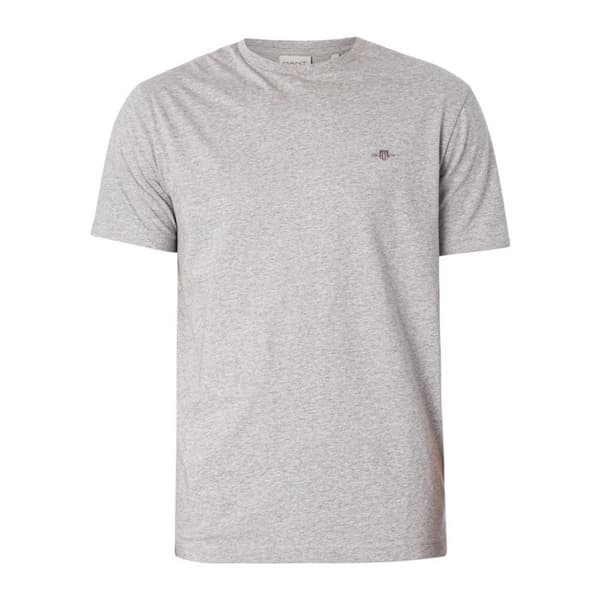 T-shirt Regular Med Shield - GANT Grå XL