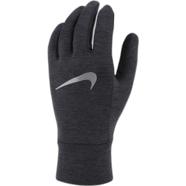 Löparhandskar - Nike - M Fleece Rg - Svart - Vuxen Man - Polyester/Elastan Svart/svart/silver L/XL