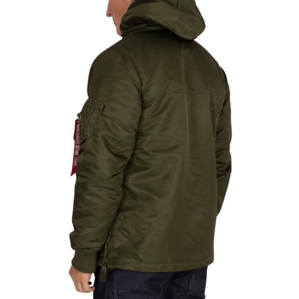 Alpha Industries HPO anorakjacka för män, grön Grön M