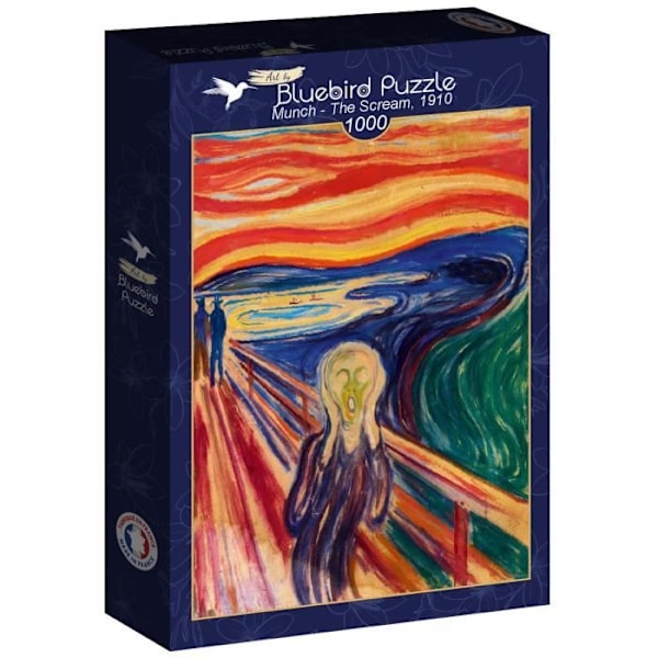 Bluebird Pussel Munch - Skriket, 1910 - 1000 delar