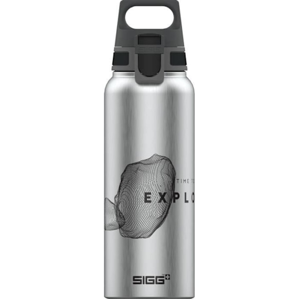 SIGG WMB Pathfinder Alu 1L vattenflaska - Grå - Vandring - MTB