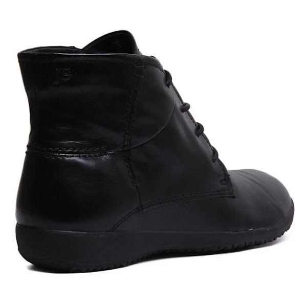 Bottines - Josef Seibel - Naly 09 - Svart läder - Kilklack - Varm foder Svart 37