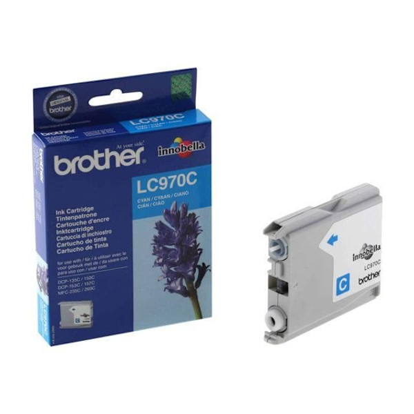 Brother LC970C cyan bläckpatron - 300 sidor - Bläckstråle - Brother
