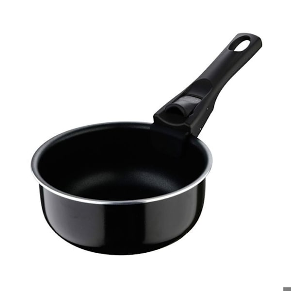 Bergner Click & Cook Aluminium 3-delad kastrullset Svart