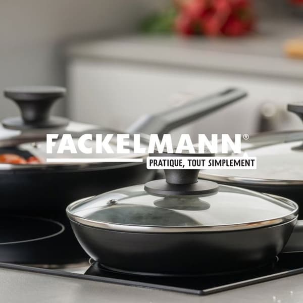 Bakglas 28 cm Fackelmann Grå, Svart, Klar