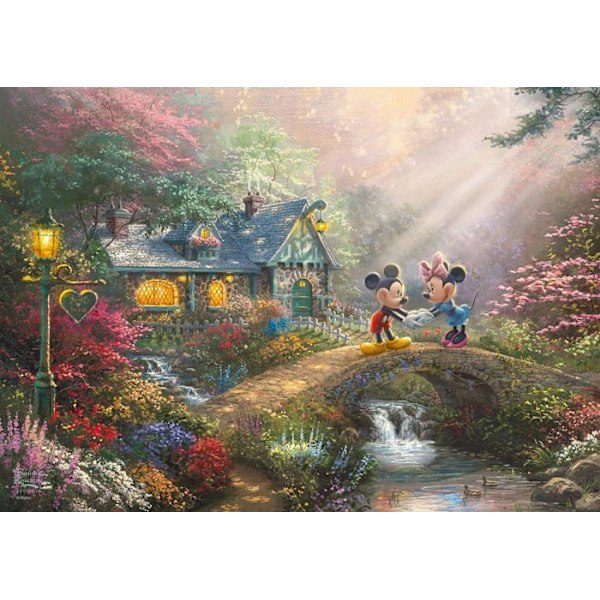 Pussel - SCHMIDT SPIELE - Disney, Musse & Minnie - 500 bitar Flerfärgad