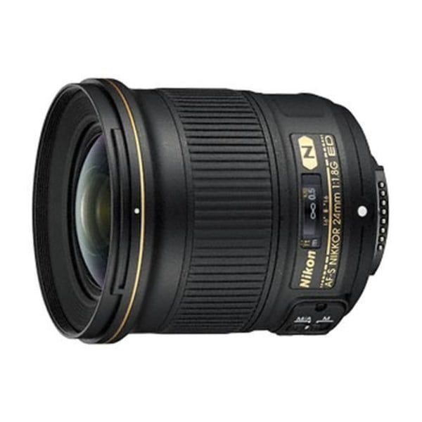 Nikon AF-S NIKKOR 24 mm f-1.8G ED, SLR, 12-9, vidvinkelobjektiv, 0,23 m, 2,4 cm, Nikon