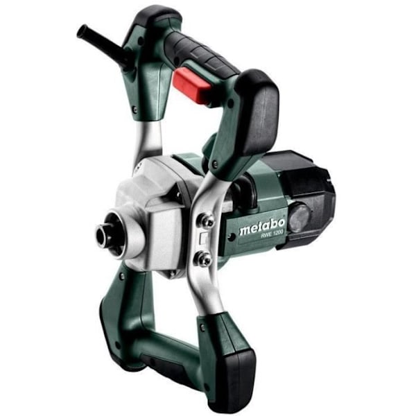Blandare - METABO - RWE 1200 - RS-R2 omrörare - 200 mm förlängning - Öppennyckel Grön