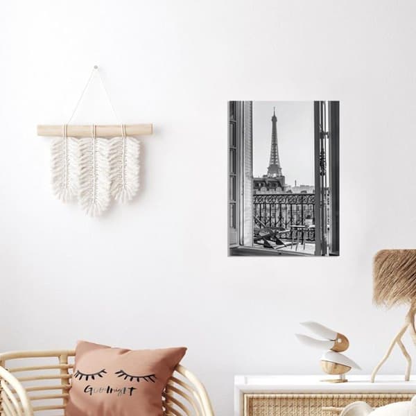 Affisch - NÄRHET - Eiffeltornet (Tour Eiffel) - A3 29,7x42 cm - Högkvalitetspapper - Tillverkad i Tyskland
