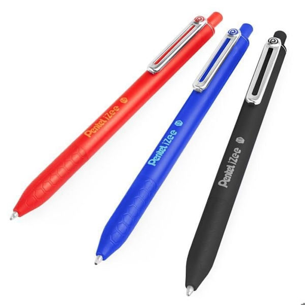 Kulspetspenna - Pentel - iZee BX470 - 1,0 mm - Flerfärgad - 8-pack Flerfärgad
