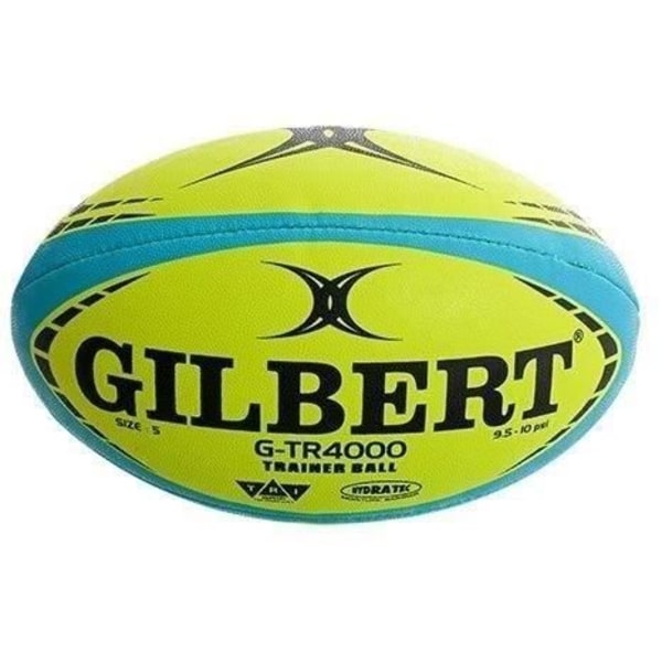 GILBERT Rugbyboll G-TR4000 Fluo T5 Gul/Blå