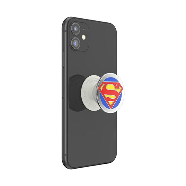 Popsockets Superman emalj smartphone grepp - röd/blå/silver - TU