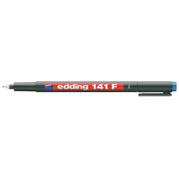 Permanent marker - EDDING - 141F - Chisel tip - Red - 0,6 mm Röd