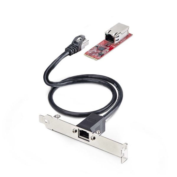 Nätverkskort M.2 2280 - STARTECH - 2.5GbE - Intel I225-V - Kompatibelt med Windows/VMware/Linux - NBASE-T 802.3bz