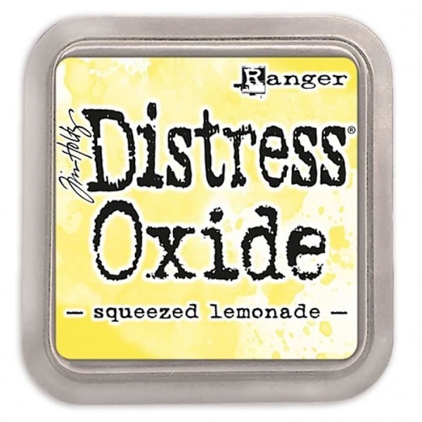 Encreur Distress Oxide - RANGER - Squeezed Lemonade - Gul - Blandad - Vuxen Pressad citronläsk