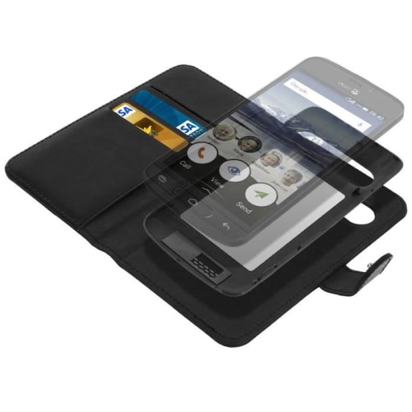 DORO Mobiltelefon Plånboksfodral Flip Protection - Svart - För Doro 8040