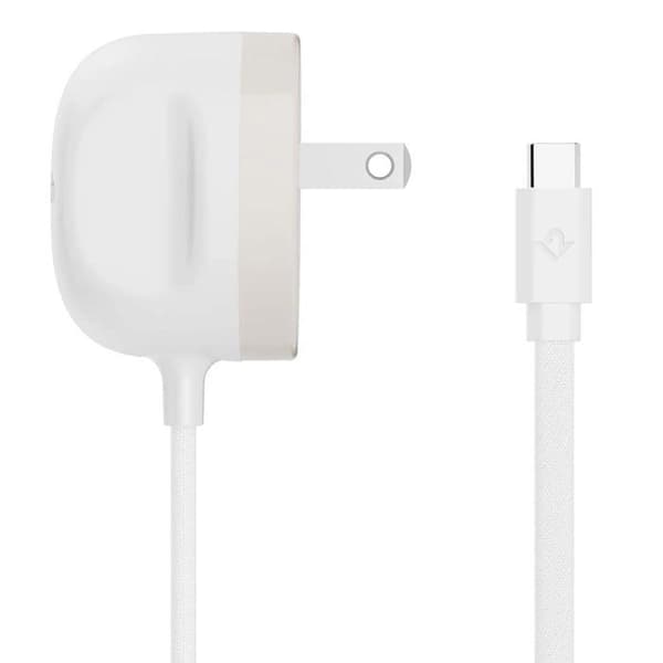 USB-C-laddare - TWELVE SOUTH - PowerCord - 30W PD 3.0 - Kabel 1,2m - Vit Vit