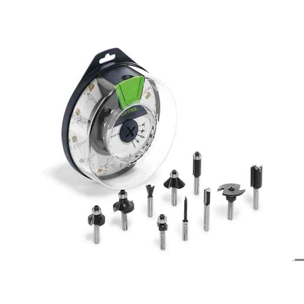 Jordgubbar - FESTOOL - Box-OF HW S8 Mix - För fräsmaskiner - Spår - Träprofilering