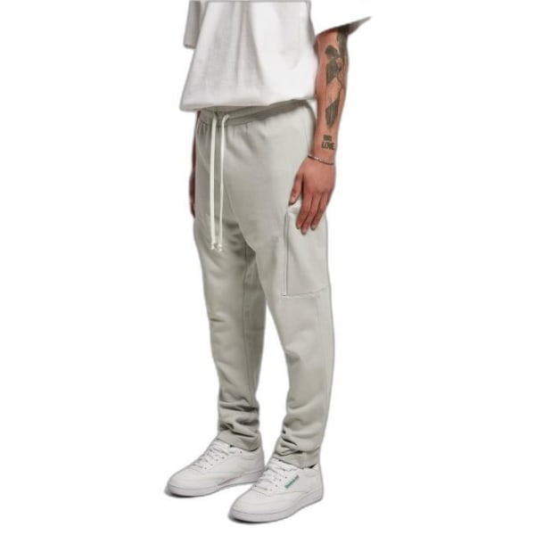 Urban Classics Low Crotch Cargo GT joggingbyxor - ljusgrå - 4XL Ljusgrått XXXL