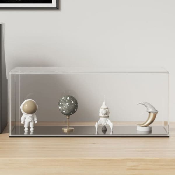 Transparent display box 34x16x14 cm akryl