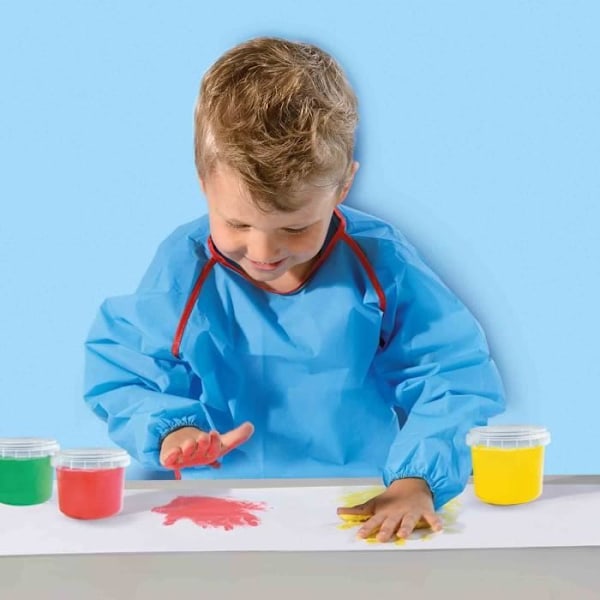 Min första - Min första fingerfärgsset med ett förkläde - SES CREATIVE Flerfärgad