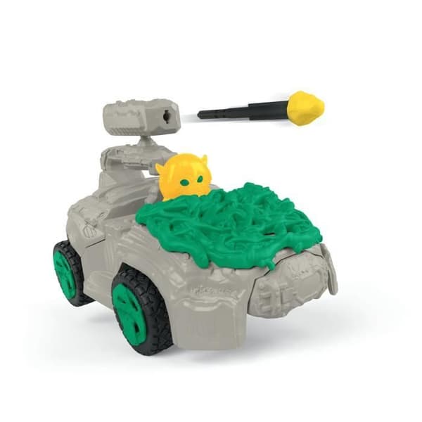 SCHLEICH- Jungle Crashmobile med Mini Creature- 42671- Eldrador Mini Creatures Range Flerfärgad