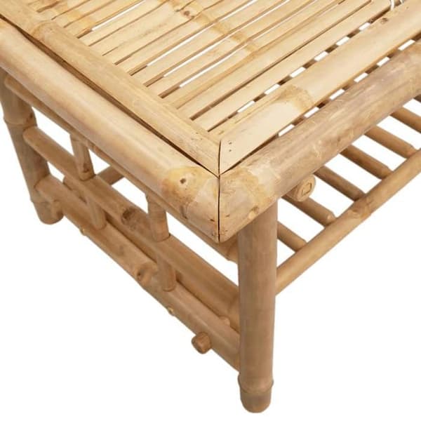 vidaXL Soffbord 70x45x36 cm bambu 368045