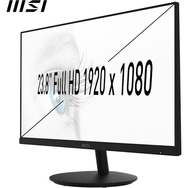 Skärm - MSI - MP242DE - 23,8 tum - IPS - HDMI - Inbyggda högtalare