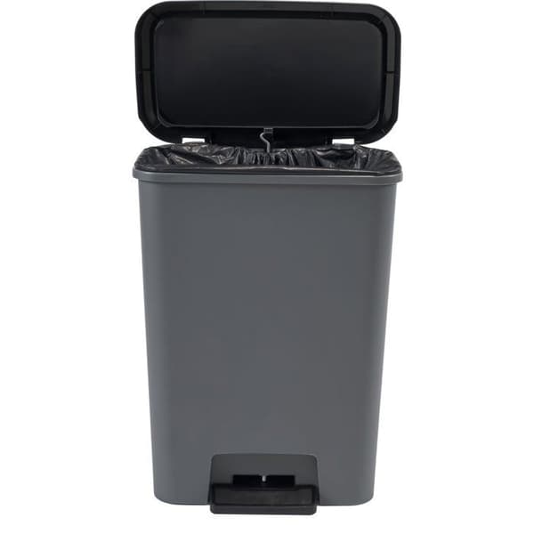 Pedalhink - CURVER - COMPATTA - 50 L - Grafitgrå - Polypropen antracit