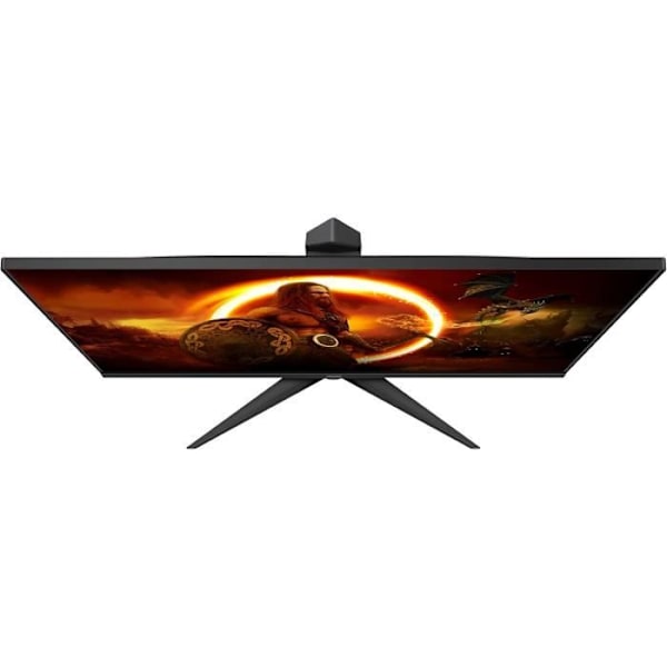 AOC Gaming 27G2 - FHD-monitor 27 tum, 144 Hz, 1 ms, HDMI, DisplayPort, Free-Sync svart/rodr