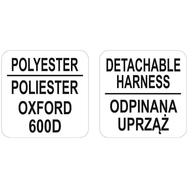 VOREL Verktygsbälte med axelband Polyester 128 cm