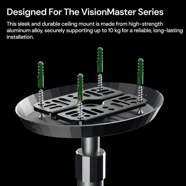 Valerion takfäste för projektor, kompatibelt med serierna VisionMaster och StreamMaster pengar
