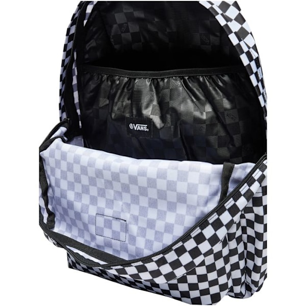 Ryggsäck - Vans - Skool Check VN000H4XY281 - Vit - Unisex - Vuxen VIT SVART
