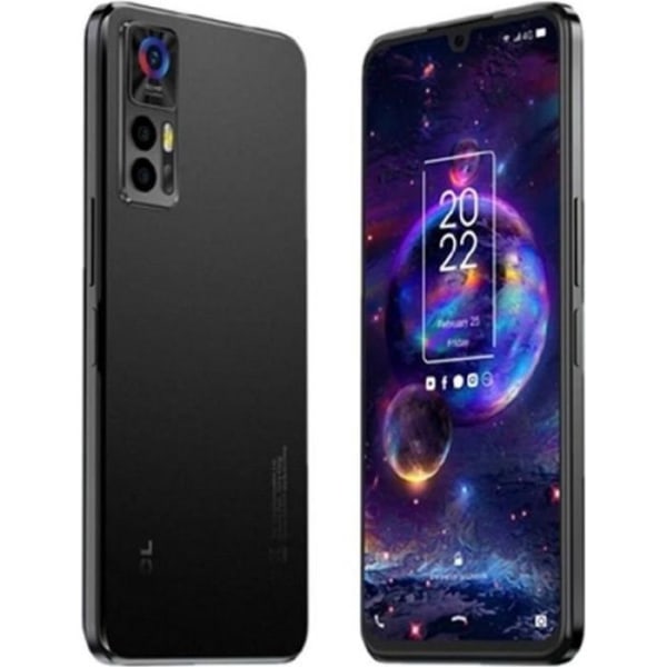 TCL 30 Plus - Smartphone 128GB, 4GB RAM, Dual Sim, Techno Black - T676H-2ALCWE12 Svart