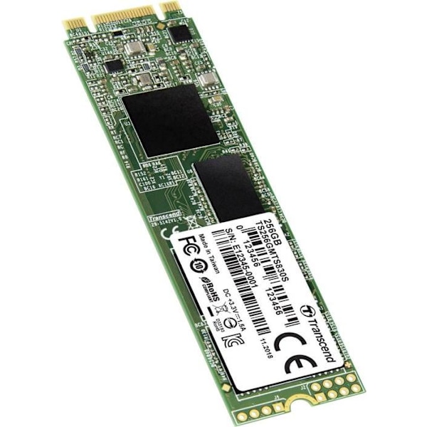SSD-hårddisk 512GB M.2 2280 SATA3 B+M Key TLC - TRANSCEND