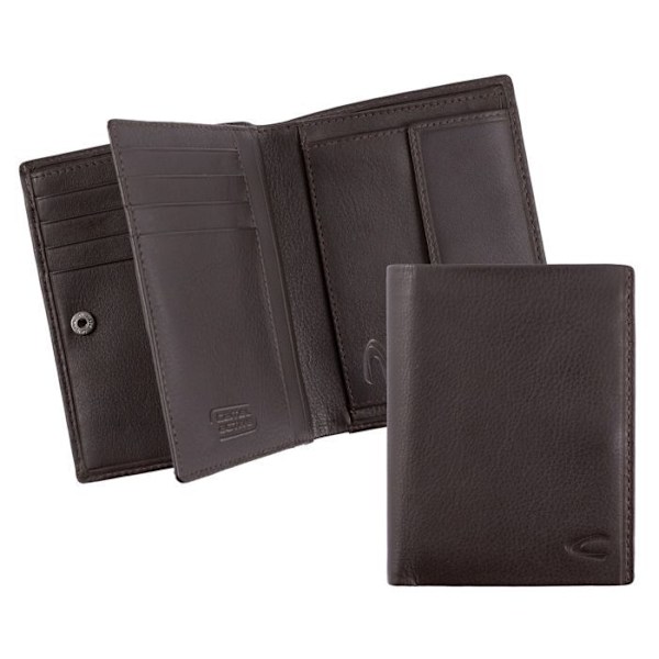 Porte-monnaie - camel active - Atlanta Wallet High - Läder - Brunt - Ädel kastanj