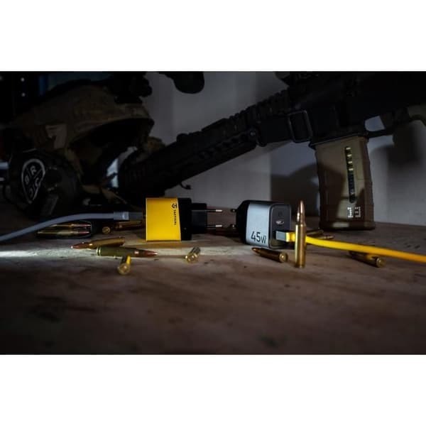 Taktisk Microgrid GaN 45W Grå