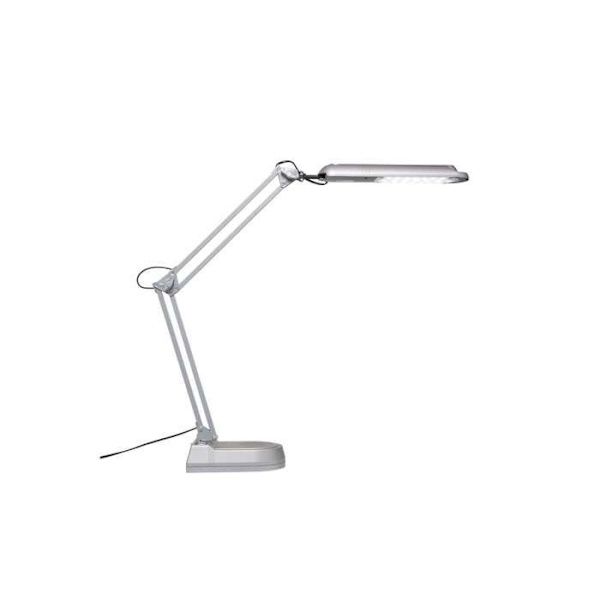 Skrivbordslampa - MAUL - MAULatlantic - LED - 9 W - Silver - Samtida design Pengar